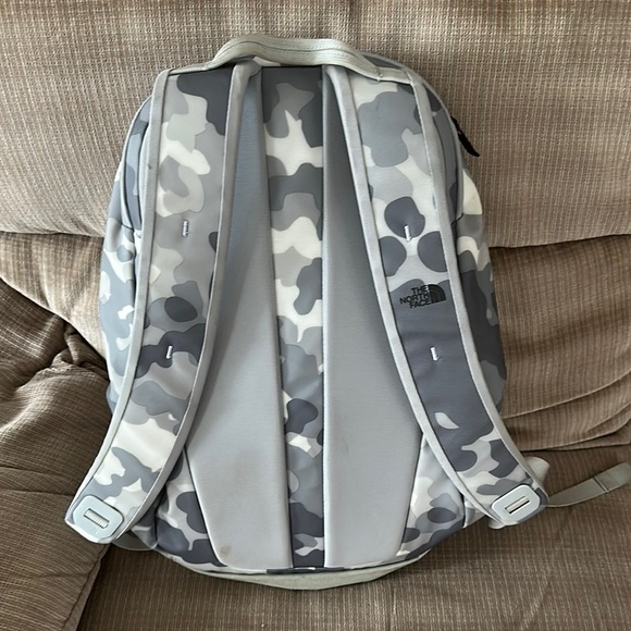 The North Face Gray Camo Men\'s Backpack